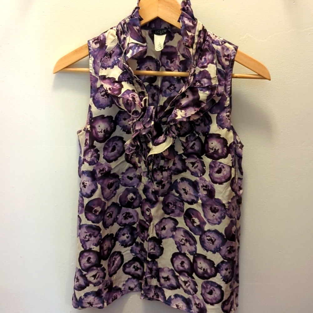 JCrew Poppy Blouse